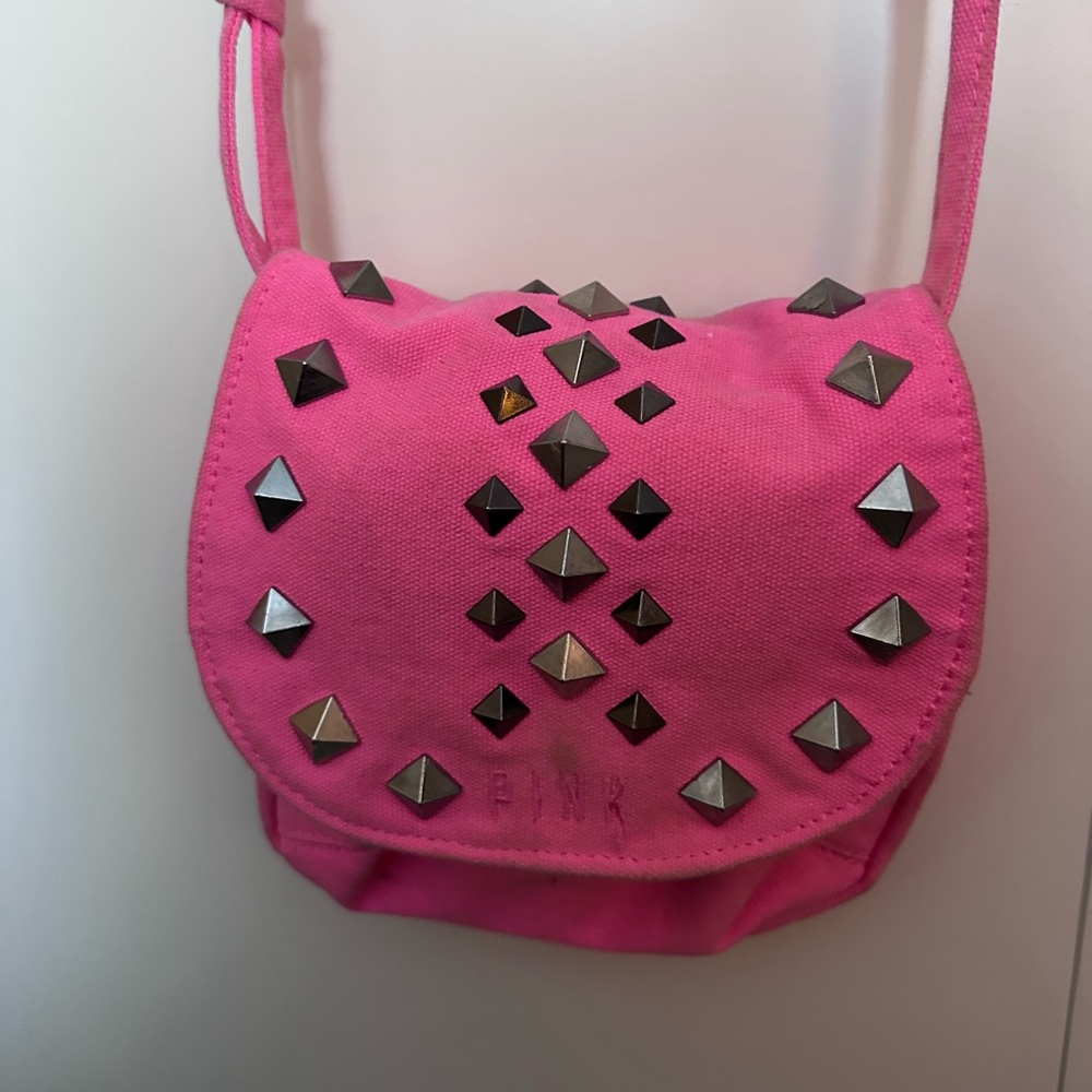 Victoria’s Secret Pink Mini Studded Crossbody Bag